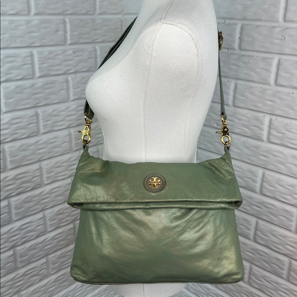 Tory Burch Green Crossbody Bag